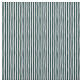 Donker Teal & Licht Grijs Scheve Strepen Stof (Swatch)