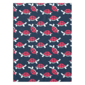 Donker thema schildpad tafelkleed (Voorkant)