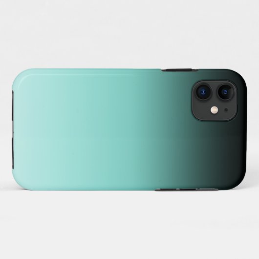 Donker tot licht Ombre iPhone 5 Hoesje (Achterkant (horizontaal))