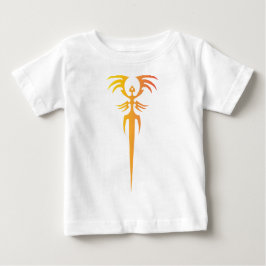 Donker Tribal Phoenix Embleem – Mythisch Symbool