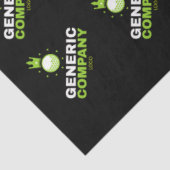 Donker Uniek merkpapier Tissuepapier (Detail)