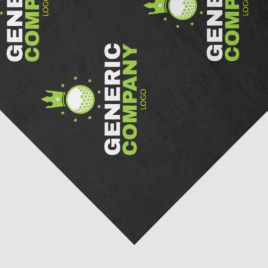 Donker Uniek merkpapier Tissuepapier (Detail)