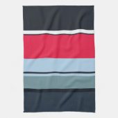 Donker uniform theedoek (Verticaal)