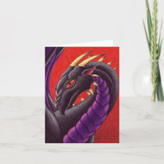 Donker Valentijn notecard Feestdagen Kaart