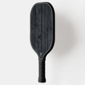 Donker Verbrand Hout Pickleball Paddle (Links)