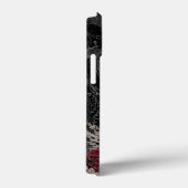 Donker Victoriaans Frans Roos Ephemera Case-Mate iPhone Case (Achterkant / Rechts)