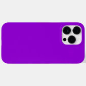 Donker Violet Een van de beste massief Paarse tint Case-Mate iPhone Case (Achterkant (horizontaal))