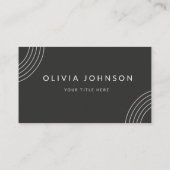 Donker Visitekaartje (Achterkant)