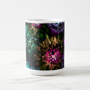 Donker Wonderland Weelderige Glamour Bloemstuk Blo Koffiemok