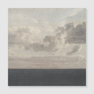 Donker zee, Olieverf op doek, kunst,