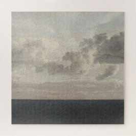 Donker zee, Olieverf op doek,  kunst, Legpuzzel
