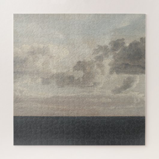 Donker zee, Olieverf op doek,  kunst, Legpuzzel (Horizontaal)