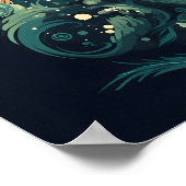 Donker Zee Zeemeermin Poster (Hoek)