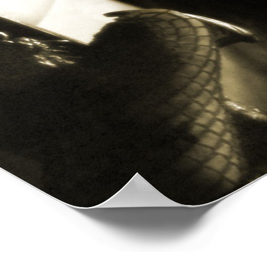 Donker zijn mijn dromen van het late poster (Hoek)