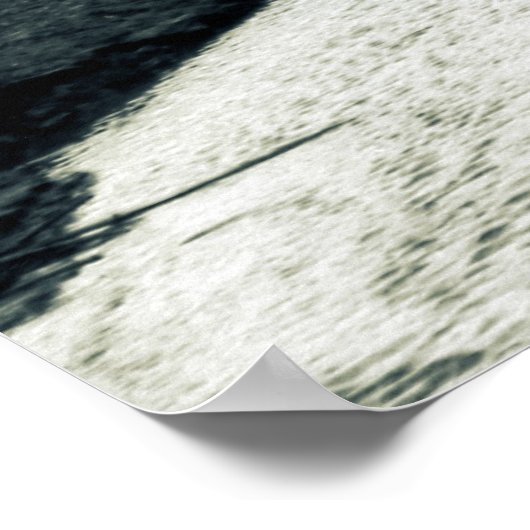 Donker zijn mijn dromen van wijlen II Poster (Hoek)