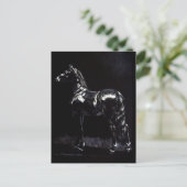 Donker Zilver Briefkaart (Staand voorkant)