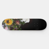 Donker + Zonnebloem Persoonlijk Skateboard (Horizontaal)