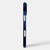 DONKER ZWART & BLAUW SPOOKY HALLOWEEN HUIZEN Case-Mate iPhone CASE (Achterkant / Rechts)