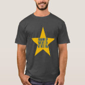 Donkerbasisch T-shirt Design SPORT EUROPA (Voorkant)