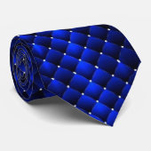 Donkerblauw #1 stropdas (Opgerold)