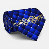 Donkerblauw #2 stropdas (Opgerold)