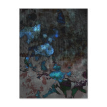 Donkerblauw Abstract