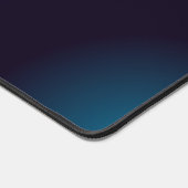 Donkerblauw Abstract patroon | Voeg tekst toe Bureaumat (Hoek)