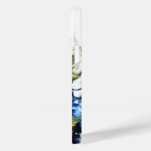 Donkerblauw Abstract vloeibaar Hoesje-Mate Case-Mate iPhone Case (Achterkant / Links)