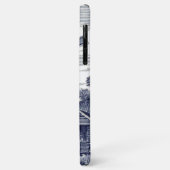 Donkerblauw Antiek Delft Blue Dutch Windmill Case-Mate iPhone Case (Achterkant/links)