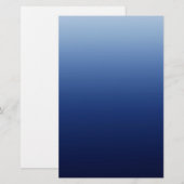 Donkerblauw Briefpapier (Voorkant / Achterkant)