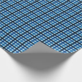 Donkerblauw Cadeaupapier (Hoek)