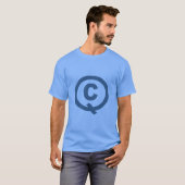 Donkerblauw caroline T-shirt DESIGN QUEBEC (Voorkant volledig)