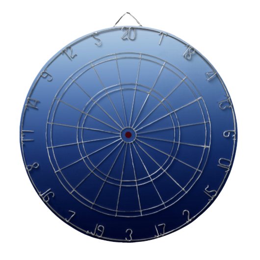 Donkerblauw Dartbord (Voorkant)