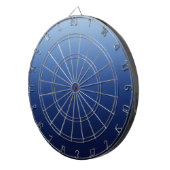 Donkerblauw Dartbord (Voorkant Rechts)