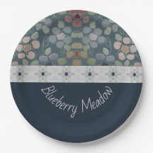 Donkerblauw en grijs