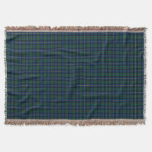 Donkerblauw en Groen MacLeod van Skye Clan Plaid