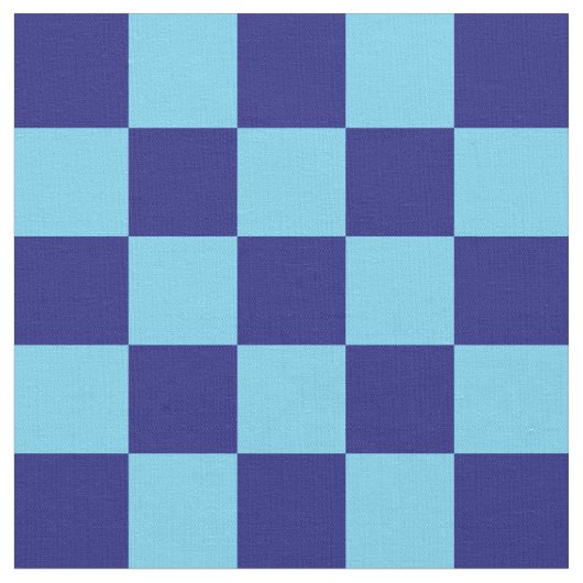 Donkerblauw en lichtblauw controllerpatroon stof (Close Up)
