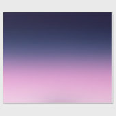 Donkerblauw en lichtroze verloop cadeaupapier (Vlak)