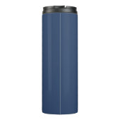 Donkerblauw en wit-bruidsmeisje- thermosbeker (Achterkant)