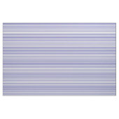 Donkerblauw en wit striped patroon stof (Yard (91,4 cm))