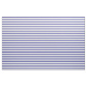 Donkerblauw en wit striped patroon stof (Fat Quarter)