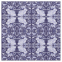 Donkerblauw en witte vleermuizen, klein afdrukken