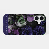 donkerblauw iPhone 16 hoesje (Achterkant horizontaal)