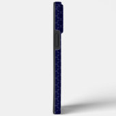 Donkerblauw islamitisch geometrisch patroon Case-Mate iPhone case (Achterkant / Rechts)