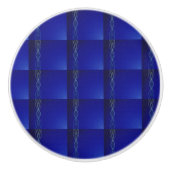 Donkerblauw Keramische Knop (Voorkant)