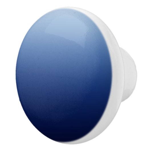 Donkerblauw Keramische Knop (Rechts)