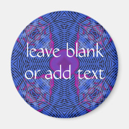 donkerblauw kruis magneet