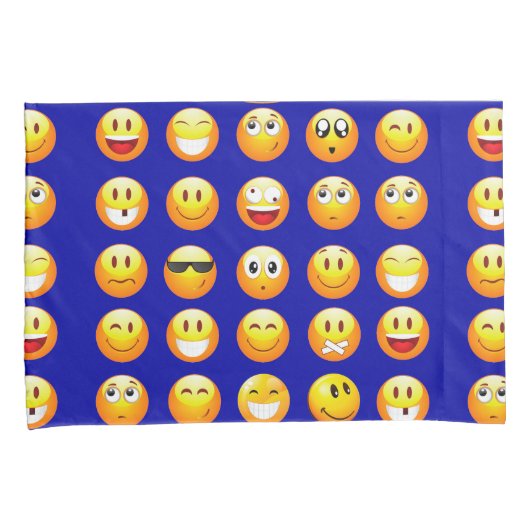 donkerblauw kussensloop kussen hoesje (Voorkant-Rechts)