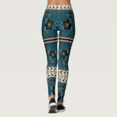 donkerblauw leggings (Achterkant)