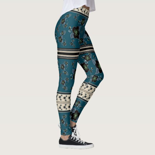 donkerblauw leggings (Rechts)